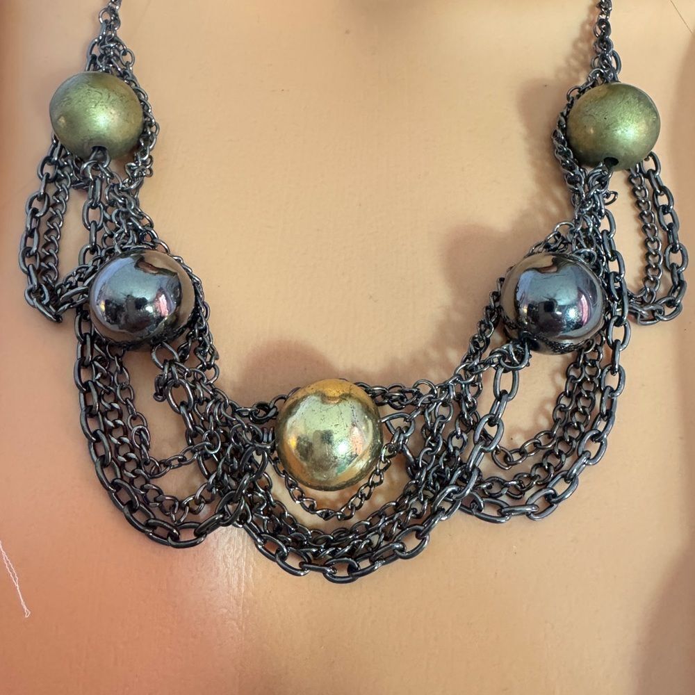 Zara Silver Curb Chain Necklace
